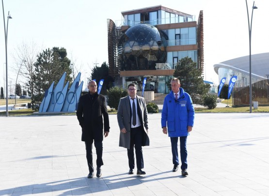 Beynəlxalq federasiya rəhbərləri Bakıda avarçəkmə məşqlərini izlədilər